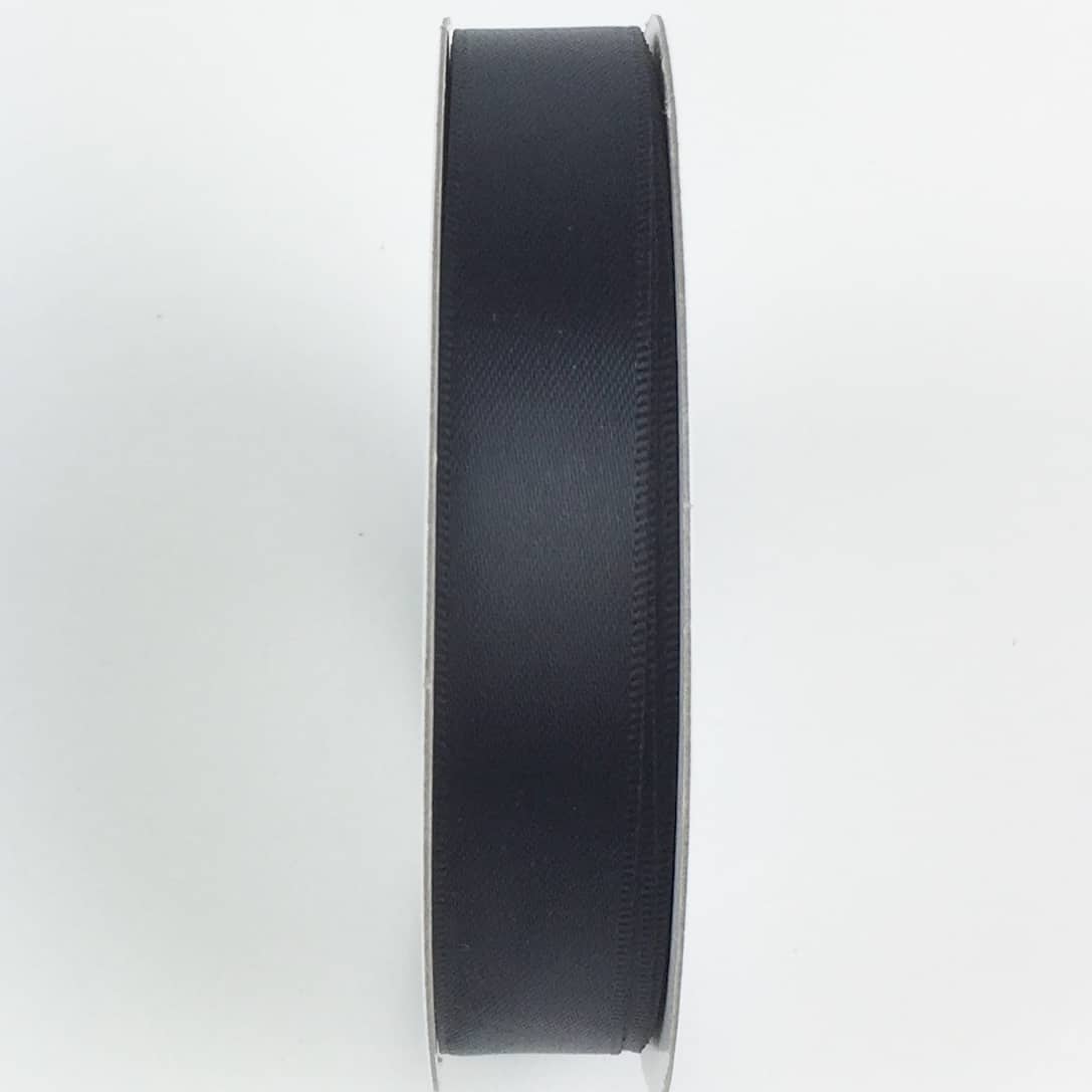 Black satin ribbon wholesale discount