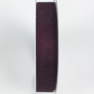 #3 Sheer Ribbon - Burgundy  