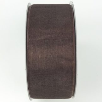 #9 Sheer Ribbon - Brown  