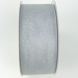 #9 Sheer Ribbon - Silver #9 Sheer Ribbon - Silver