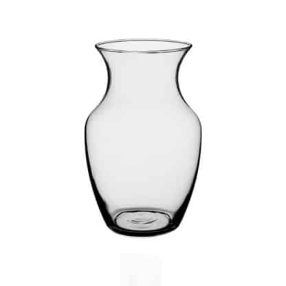 Novelty Vase - 8" Rose Vase - Clear  