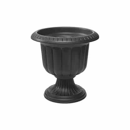 14" Classic Urn - Black  