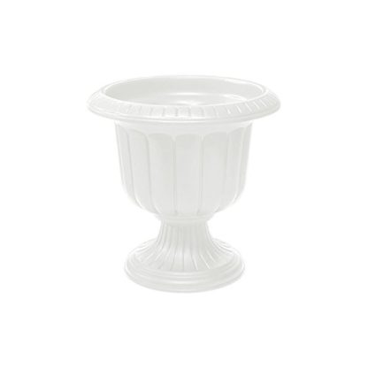 14" Classic Urn - White  