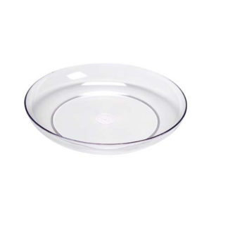 6" Designer Dish - Clear  