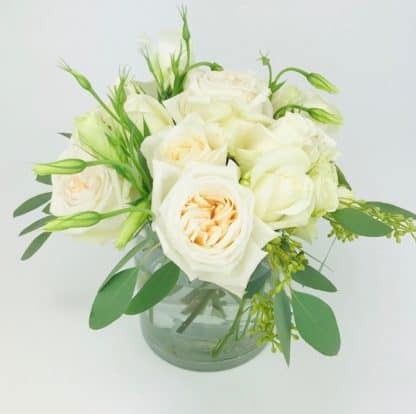 Centerpiece Package - Ivory and White  