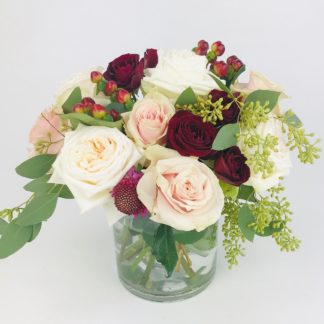 Centerpiece Package - Blush and Burgundy Centerpiece Package - Blush and Burgundy