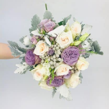 Bouquet Package - Lavender and Cream  