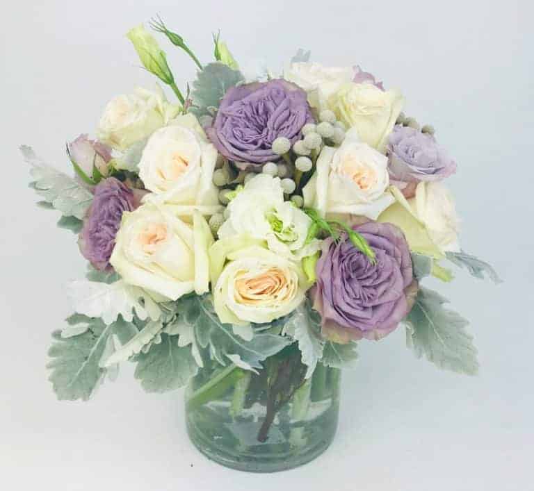 Centerpiece Package – Lavender and Cream