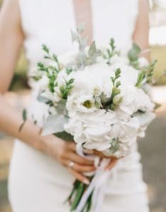 White Wax Flower, DIY Wedding Flowers