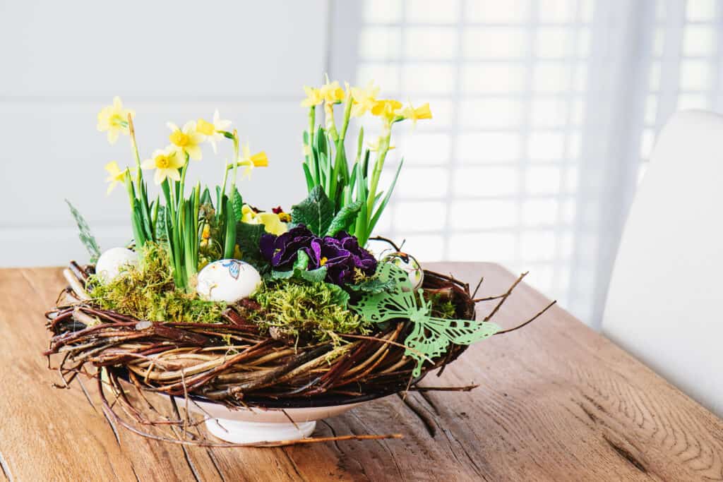 Elegant Easter Centerpiece