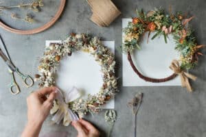 DIY Floral Wreaths